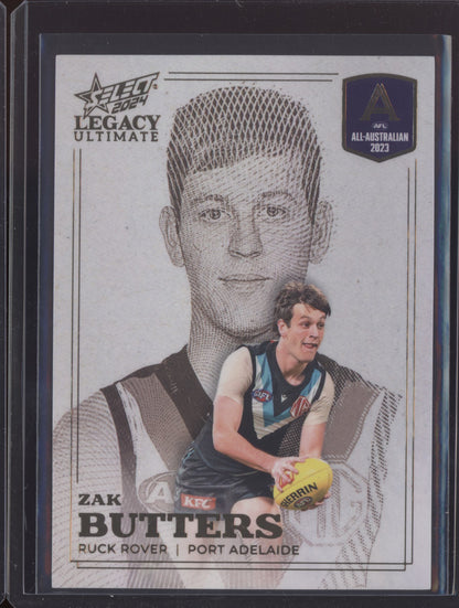 Zak Butters 2024 Select Legacy Ultimate 2023 All Australian 16/180