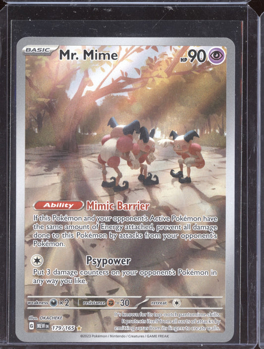 Mr. Mime 2023 Pokemon 151 Illustration Rare 179/165