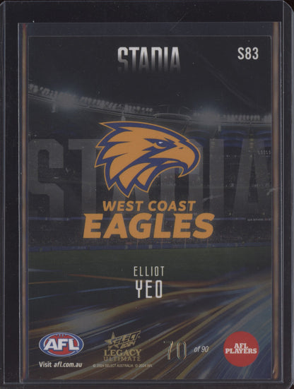 Elliot Yeo 2024 Select Legacy Ultimate Stadia 70/90