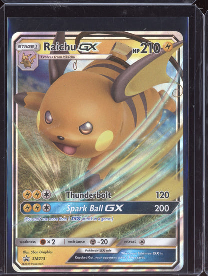 Raichu-GX 2019 Pokemon Sun & Moon Promos Promo SM213