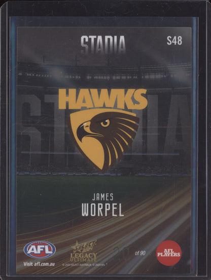 James Worpel 2024 Select Legacy Ultimate Stadia 20/90