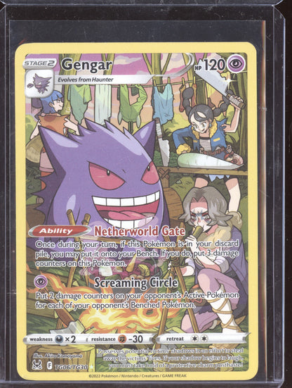 Gengar 2022 Pokemon Lost Origin Trainer Gallery Holo Rare TG06/TG30