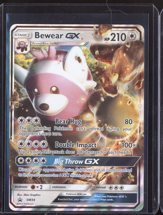 Bewear-GX 2017 Pokemon Sun & Moon Promos Promo SM34