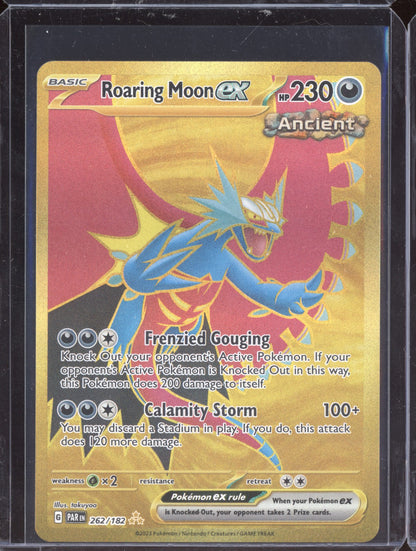 Roaring Moon ex 2023 Pokemon Paradox Rift Hyper Rare 262/182