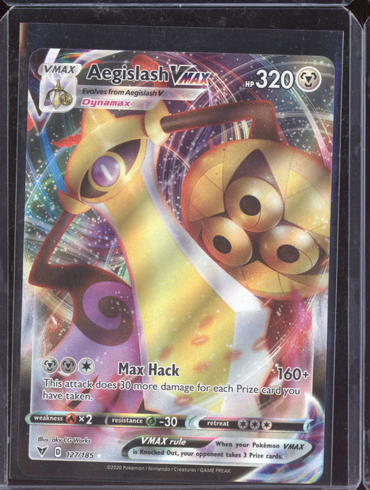 Aegislash VMAX 2020 Pokemon Vivid Voltage Holo Rare VMAX 127/185