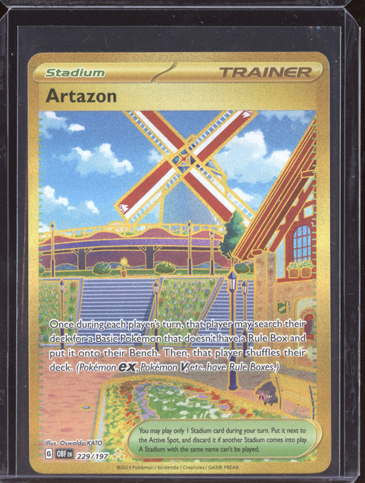 Artazon 2023 Pokemon Obsidian Flames Hyper Rare 229/197