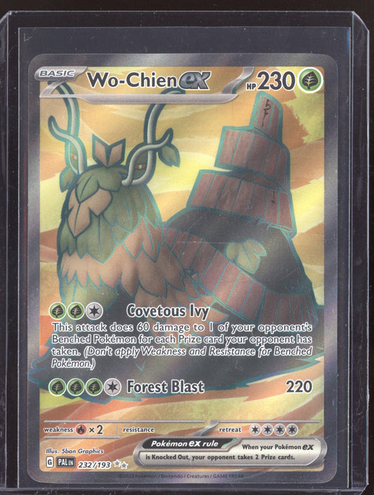 Wo-Chien ex 2023 Pokemon Paldea Evolved Ultra Rare 232/193