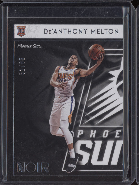 De'Anthony Melton 2018-19 Panini Noir Association RC 51/85