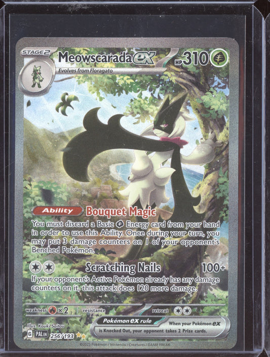 Meowscarada ex 2023 Pokemon Paldea Evolved Special Illustration Rare 256/193
