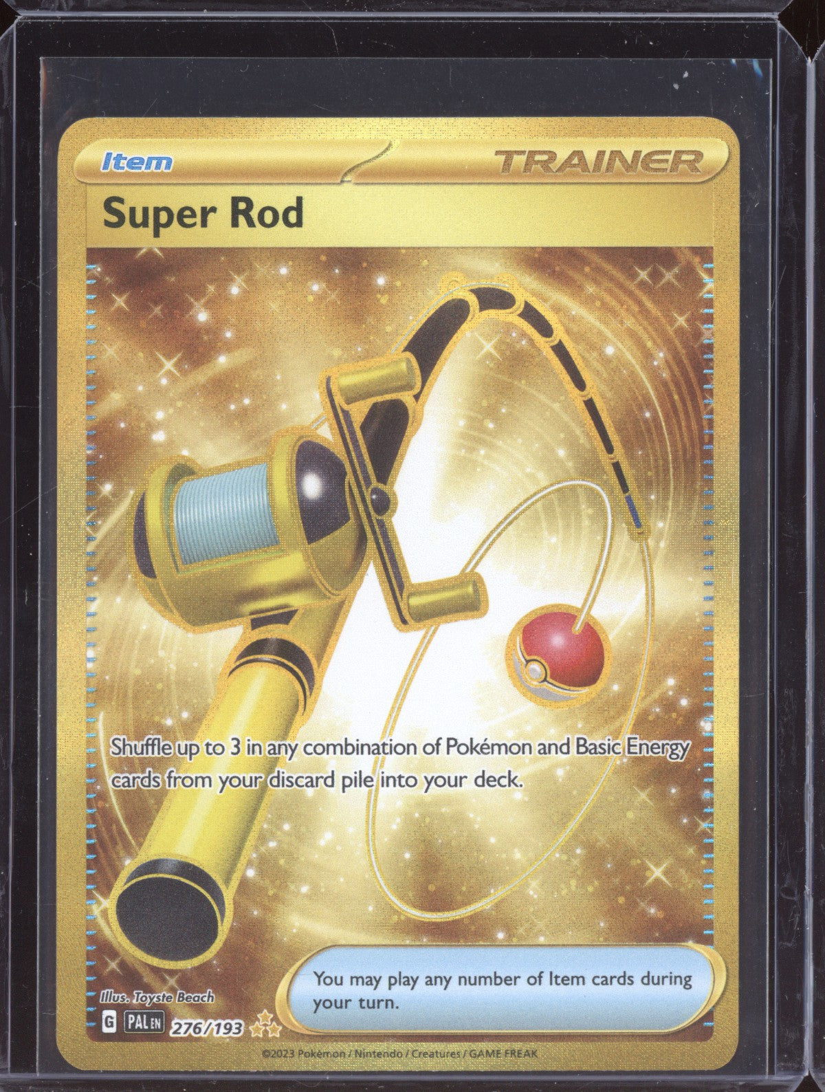 Super Rod 2023 Pokemon Paldea Evolved Hyper Rare 276/193