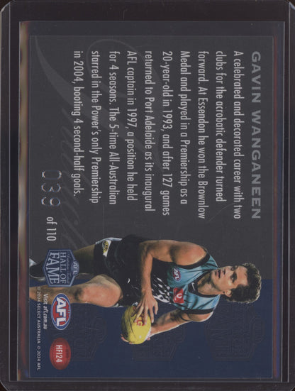 Gavin Wanganeen 2024 Select Legacy Ultimate Hall of Fame Inductees 39/110