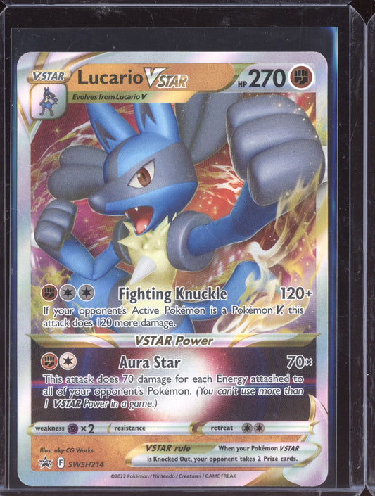 Lucario VSTAR 2022 Pokemon Sword & Shield Promos Promo SWSH214