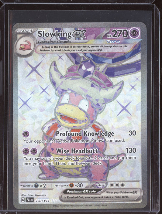 Slowking ex 2023 Pokemon Paldea Evolved Ultra Rare 238/193