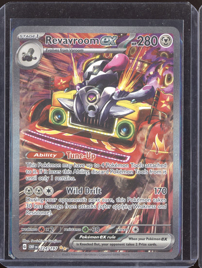 Revavroom ex 2023 Pokemon Obsidian Flames Special Illustration Rare 224/197