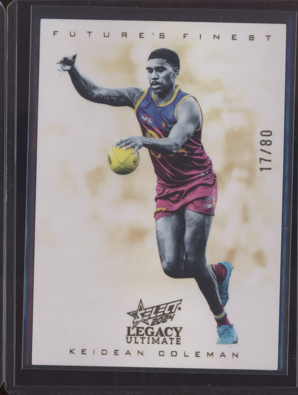Keidan Coleman 2024 Select Legacy Ultimate Future's Finest 17/80