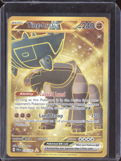 Ting-Lu ex 2023 Pokemon Paldea Evolved Hyper Rare 275/193