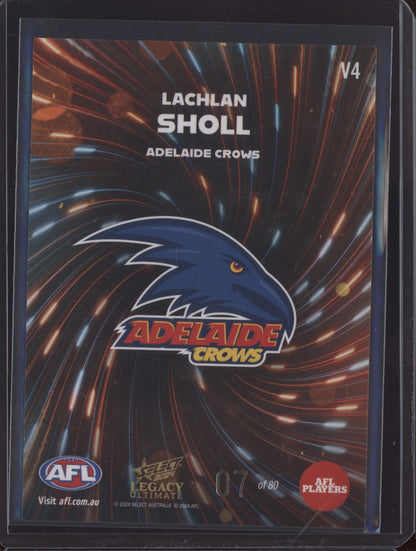 Lachlan Sholl 2024 Select Legacy Ultimate Vortex Low 07/80