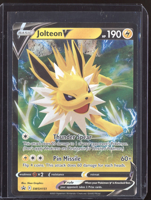 Jolteon V 2021 Pokemon Sword & Shield Promos Promo SWSH151
