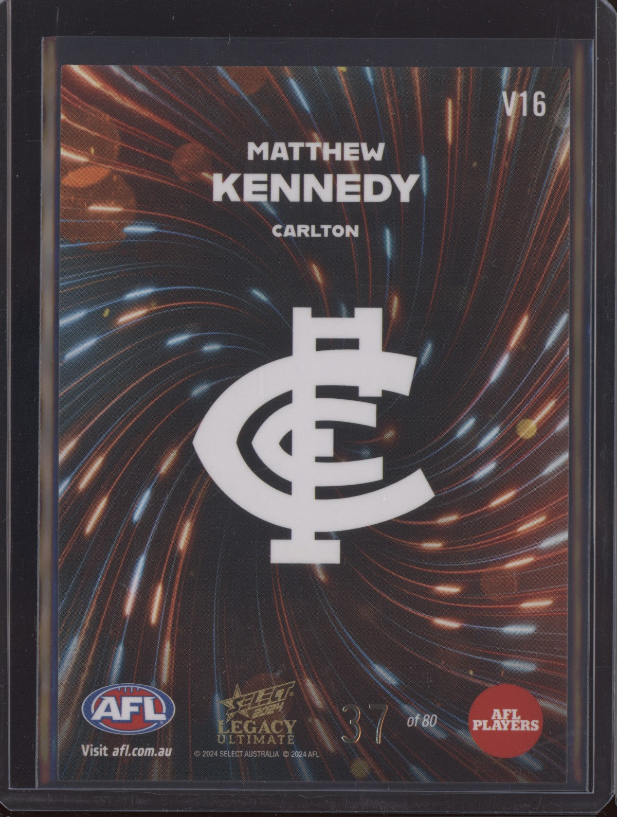 Matthew Kennedy 2024 Select Legacy Ultimate Vortex 37/80