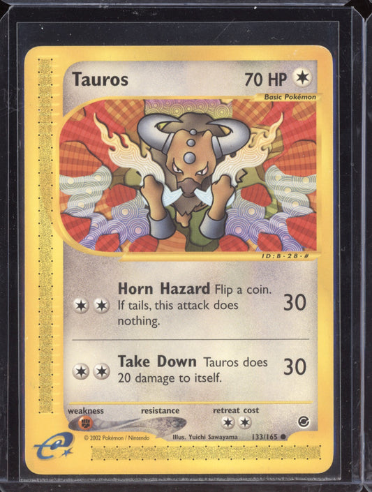 Tauros 2002 Pokemon Expedition Common 133/165