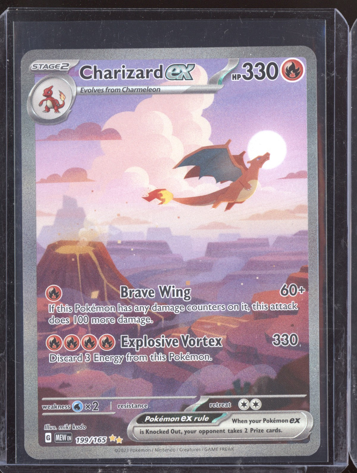 Charizard ex 2023 Pokemon 151 Special Illustration Rare 199/165