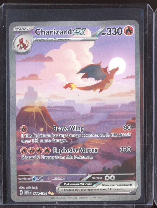 Charizard ex 2023 Pokemon 151 Special Illustration Rare 199/165