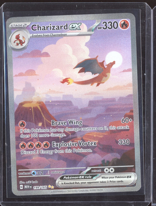 Charizard ex 2023 Pokemon 151 Special Illustration Rare 199/165