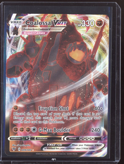 Coalossal VMAX 2020 Pokemon Vivid Voltage Holo Rare VMAX 099/185