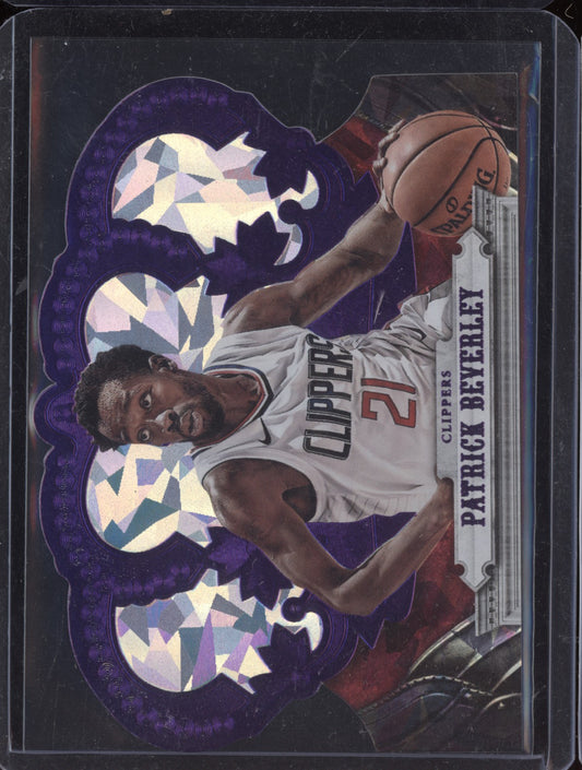Patrick Beverley 2017-18 Panini Crown Royale Purple Crystal 17/25