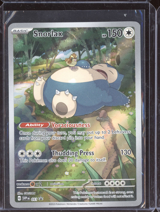Snorlax 2023 Pokemon Scarlet & Violet Promos Promo 051