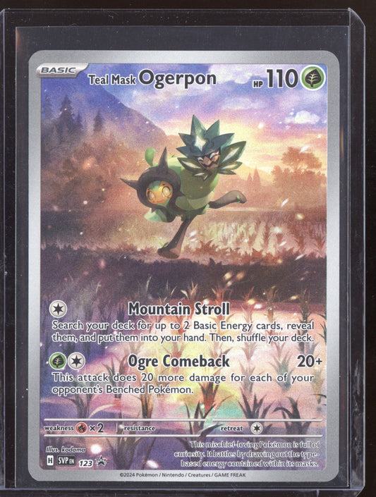 Teal Mask Ogerpon 2024 Pokemon Scarlet & Violet Promos Promo 123