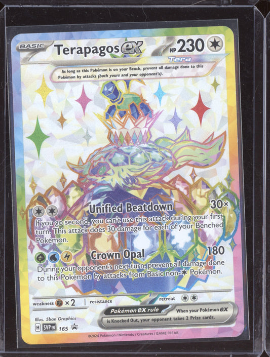 Terapagos EX Scarlet & Violet Promo SVP 165 2024