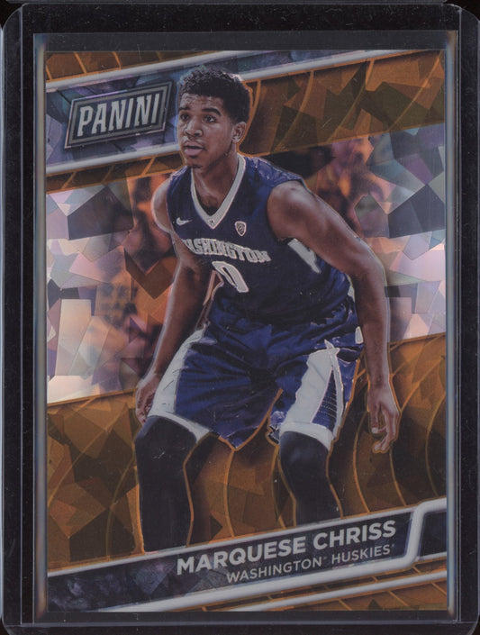 Marquese Chriss 2016 Panini The National VIP Orange Cracked Ice 17/25
