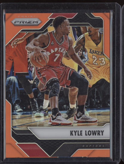 Kyle Lowry 2016-17 Panini Prizm Orange 31/49