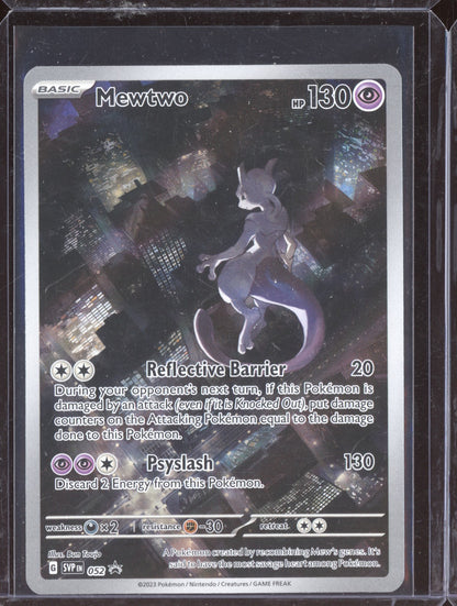 Mewtwo 2023 Pokemon Scarlet & Violet Black Star Promo 052