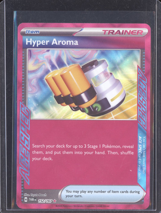 Hyper Aroma 2024 Pokemon Twilight Masquerade ACE SPEC Rare 152/167