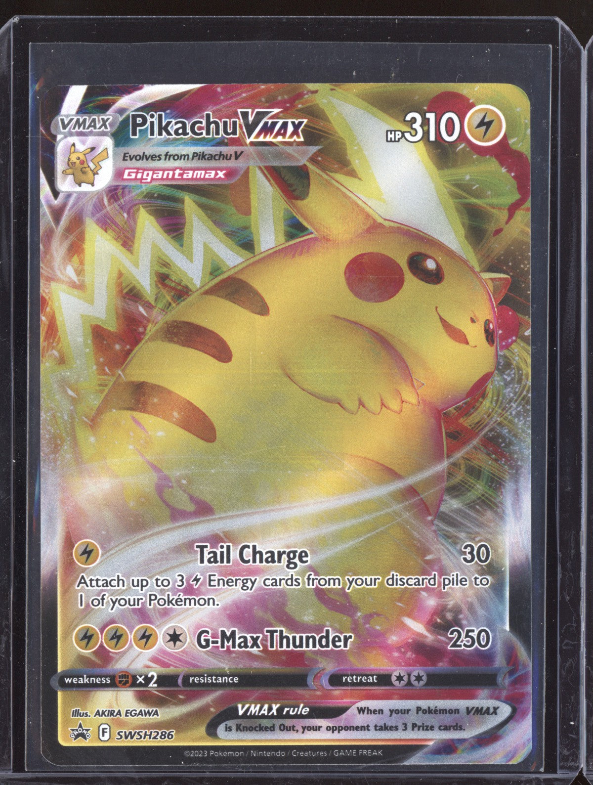 Pikachu VMAX 2023 Pokemon Sword & Shield Promos Promo SWSH286