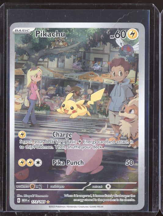 Pikachu 2023 Pokemon 151 Illustration Rare 173/165