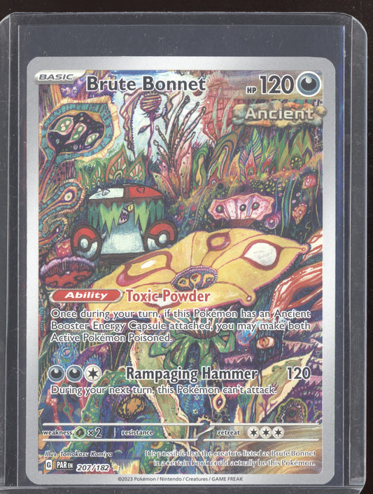 Brute Bonnet 2023 Pokemon Paradox Rift Illustration Rare 207/182