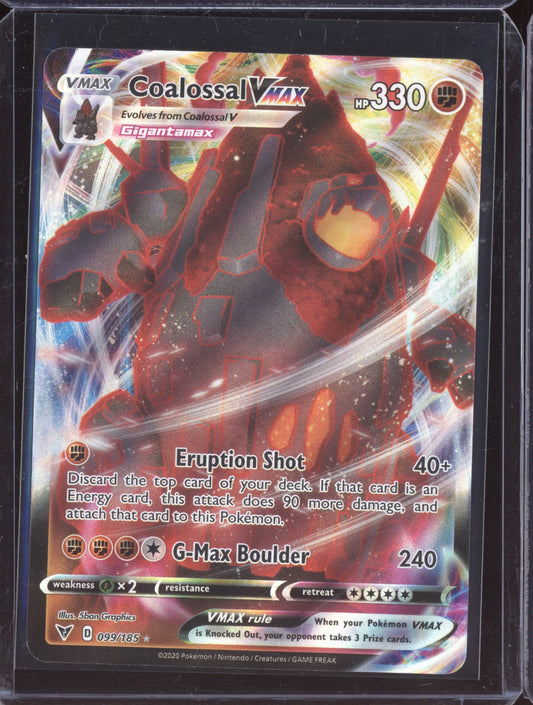Coalossal VMAX 2020 Pokemon Vivid Voltage Holo Rare VMAX 099/185