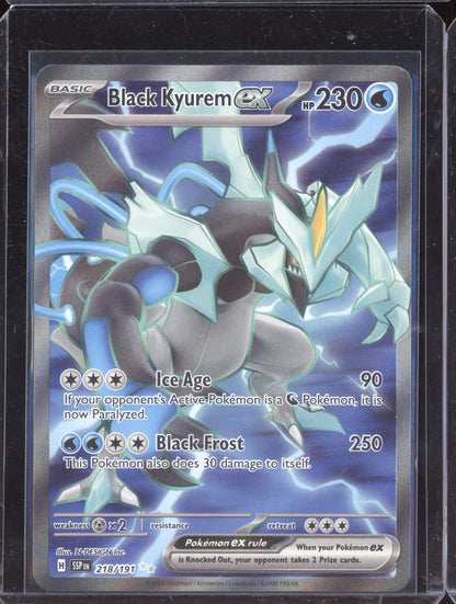 Black Kyurem ex 2024 Pokemon Surging Sparks Ultra Rare 218/191