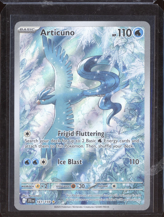 Articuno 2025 Pokemon Journey Together Illustration Rare 161/159