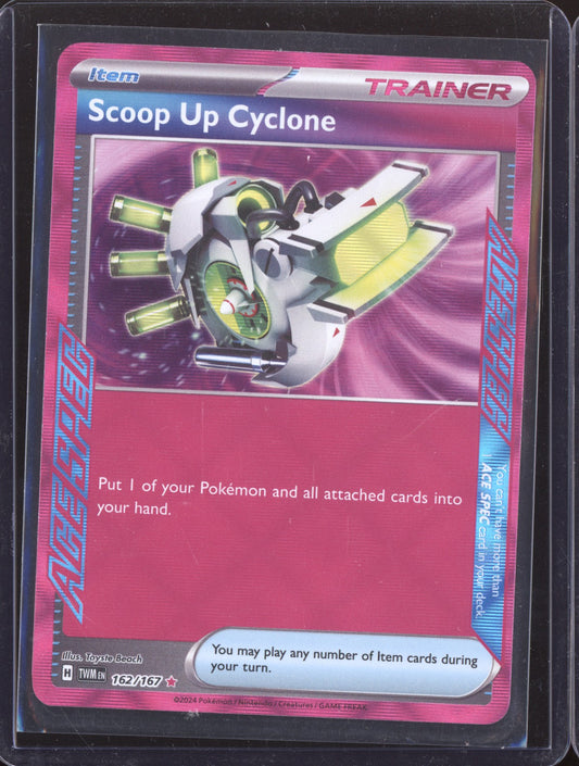 Scoop Up Cyclone 2025 Pokemon Prismatic Evolutions ACE SPEC Rare 128/131
