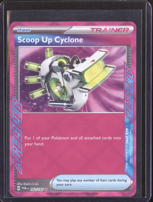 Scoop Up Cyclone 2025 Pokemon Prismatic Evolutions ACE SPEC Rare 128/131
