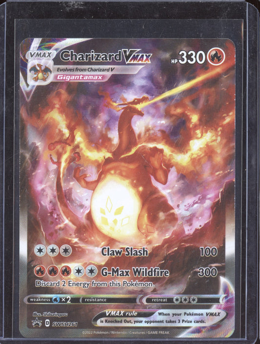 Charizard VMAX 2022 Pokemon Sword & Shield Promo SWSH261 Ultra-Premium