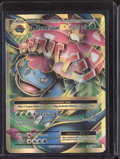 M Venusaur EX 2016 Pokemon Evolutions Ultra Rare 100/108