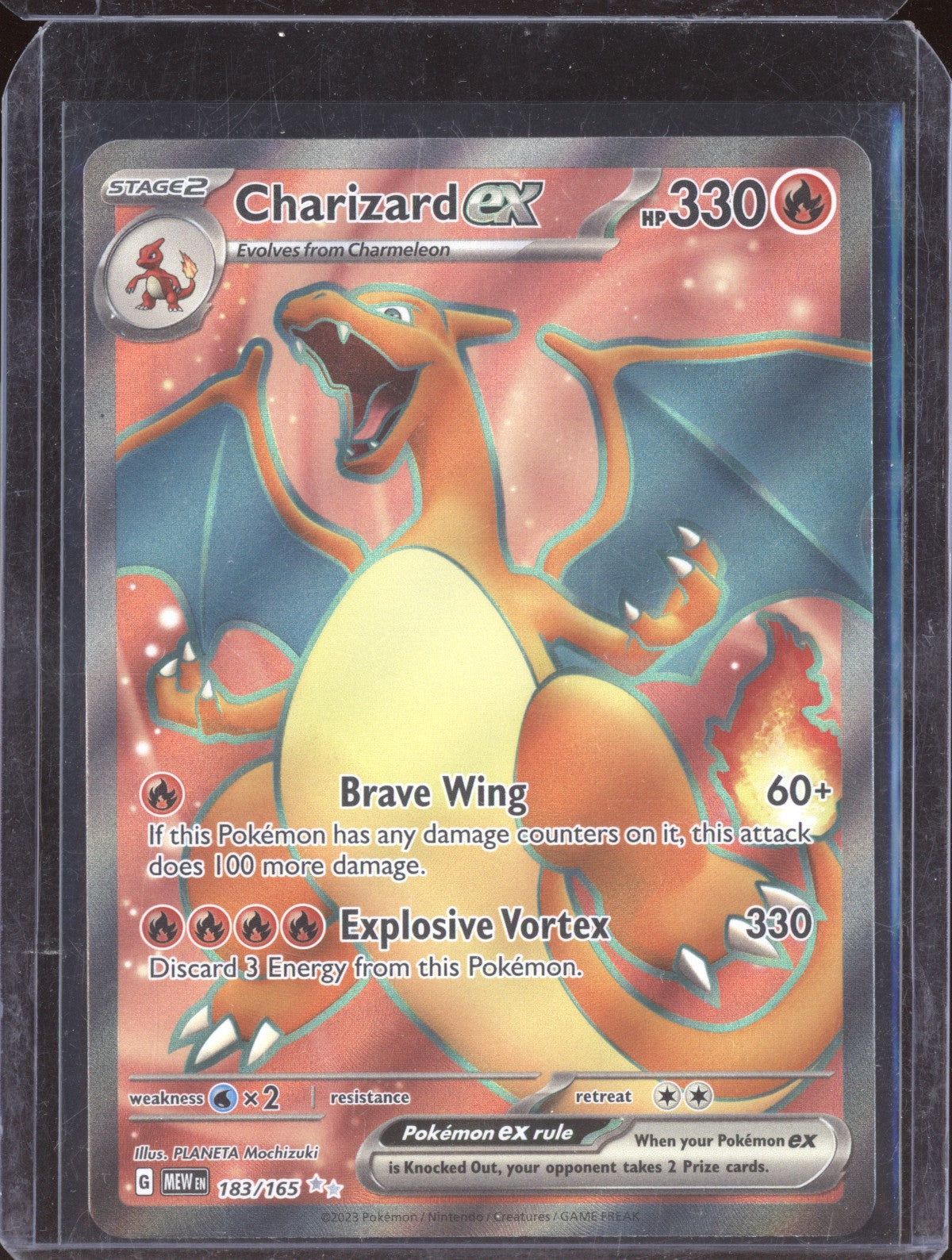 Charizard ex 2023 Pokemon 151 Ultra Rare 183/165