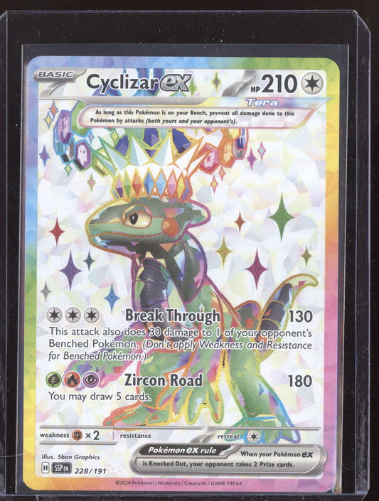 Cyclizar ex 2024 Pokemon Surging Sparks Ultra Rare 228/191