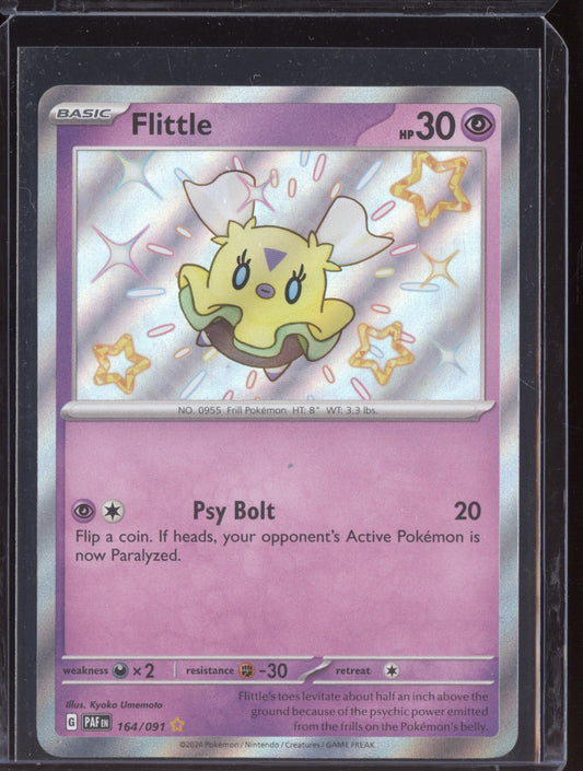 Flittle 2024 Pokemon Paldean Fates Shiny Rare 164/091
