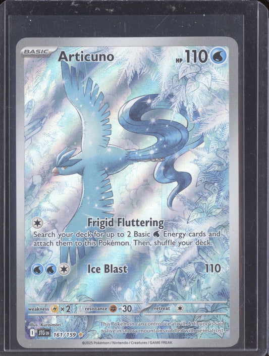 Articuno 2025 Pokemon Journey Together Illustration Rare 161/159